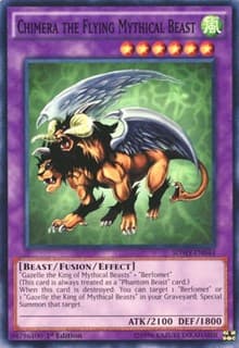 Chimera the Flying Mythical Beast - Structure Deck: Yugi Muto - YuGiOh card