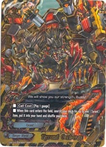 Tyrant Cerberus - Annihilate! Great Demonic Dragon!! - Future Card BuddyFight card