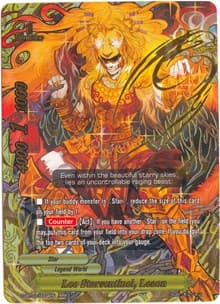 Leo Starsentinel, Leaon - Annihilate! Great Demonic Dragon!! - Future Card BuddyFight card