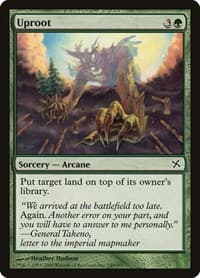 Uproot - Betrayers of Kamigawa - Magic: The Gathering card