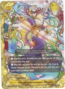Pisces Starsentinel, Pisis - Annihilate! Great Demonic Dragon!! - Future Card BuddyFight card