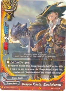 Dragon Knight, Bartholomew - Annihilate! Great Demonic Dragon!! - Future Card BuddyFight card