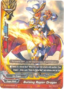 Burning Rapier Dragon - Annihilate! Great Demonic Dragon!! - Future Card BuddyFight card