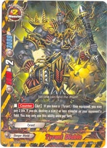 Tyrant Diablo - Annihilate! Great Demonic Dragon!! - Future Card BuddyFight card