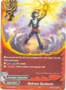 Refract Sunbeam - Annihilate! Great Demonic Dragon!! - Future Card BuddyFight card