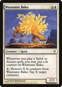 Waxmane Baku - Betrayers of Kamigawa - Magic: The Gathering card