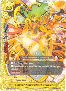 Cancer Starsentinel, Cancel - Annihilate! Great Demonic Dragon!! - Future Card BuddyFight card
