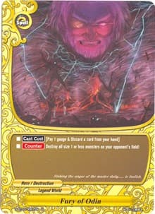 Fury of Odin - Annihilate! Great Demonic Dragon!! - Future Card BuddyFight card