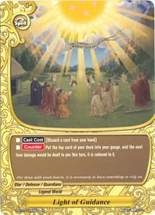 Light of Guidance - Annihilate! Great Demonic Dragon!! - Future Card BuddyFight card