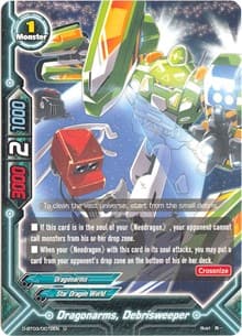 Dragonarms, Debrisweeper - Annihilate! Great Demonic Dragon!! - Future Card BuddyFight card