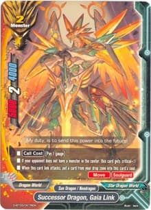 Successor Dragon, Gaia Link - Annihilate! Great Demonic Dragon!! - Future Card BuddyFight card