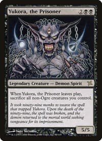Yukora, the Prisoner - Betrayers of Kamigawa - Magic: The Gathering card