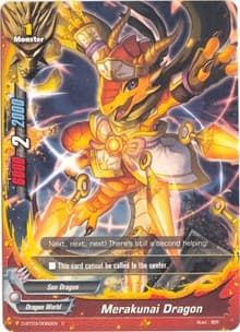 Merakunai Dragon - Annihilate! Great Demonic Dragon!! - Future Card BuddyFight card