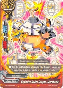 Explosive Bullet Dragon, Ultrabomb - Annihilate! Great Demonic Dragon!! - Future Card BuddyFight card