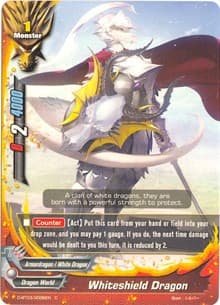 Whiteshield Dragon - Annihilate! Great Demonic Dragon!! - Future Card BuddyFight card