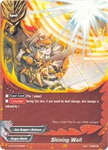 Shining Wall - Annihilate! Great Demonic Dragon!! - Future Card BuddyFight card