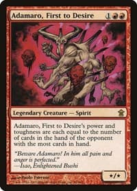 Adamaro, First to Desire - Saviors of Kamigawa - Magic: The Gathering card