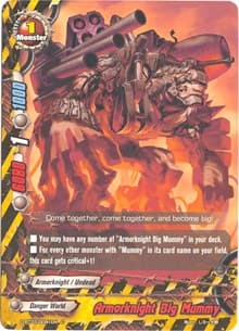 Armorknight Big Mummy - Annihilate! Great Demonic Dragon!! - Future Card BuddyFight card