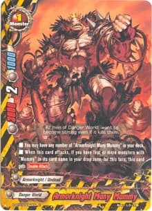 Armorknight Many Mummy - Annihilate! Great Demonic Dragon!! - Future Card BuddyFight card