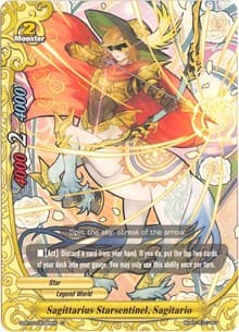 Sagittarius Starsentinel, Sagitario - Annihilate! Great Demonic Dragon!! - Future Card BuddyFight card