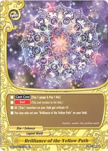 Brilliance of the Yellow Path - Annihilate! Great Demonic Dragon!! - Future Card BuddyFight card