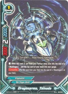 Dragonarms, Talnada - Annihilate! Great Demonic Dragon!! - Future Card BuddyFight card