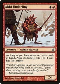 Akki Underling - Saviors of Kamigawa - Magic: The Gathering card