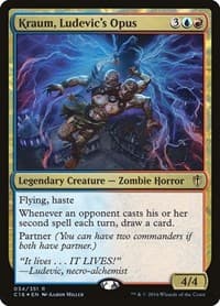Kraum, Ludevic's Opus - Commander 2016 - Magic: The Gathering card