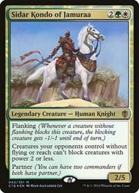 Sidar Kondo of Jamuraa - Commander 2016 - Magic: The Gathering card