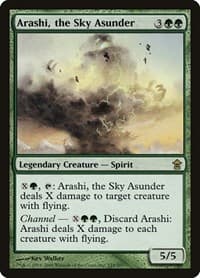 Arashi, the Sky Asunder - Saviors of Kamigawa - Magic: The Gathering card