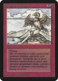 Roc of Kher Ridges - Alpha Edition - Magic: The Gathering card