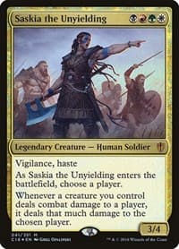 Saskia the Unyielding - Commander 2016 - Magic: The Gathering card