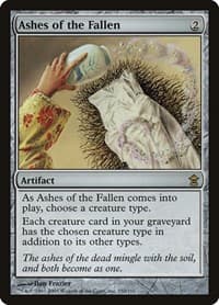 Ashes of the Fallen - Saviors of Kamigawa - Magic: The Gathering card