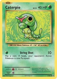 Caterpie - XY - Evolutions - Pokemon card