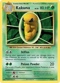 Kakuna - XY - Evolutions - Pokemon card