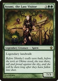 Ayumi, the Last Visitor - Saviors of Kamigawa - Magic: The Gathering card