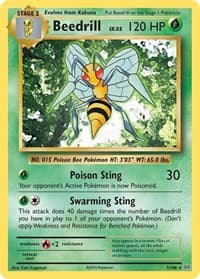 Beedrill - XY - Evolutions - Pokemon card