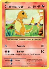 Charmander - XY - Evolutions - Pokemon card