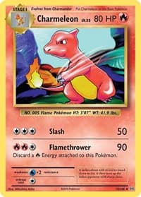 Charmeleon - XY - Evolutions - Pokemon card