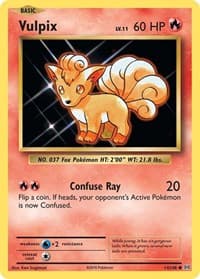 Vulpix - XY - Evolutions - Pokemon card