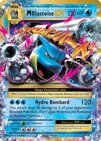 M Blastoise EX - XY - Evolutions - Pokemon card