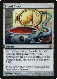 Blood Clock - Saviors of Kamigawa - Magic: The Gathering card