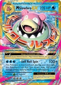 M Slowbro EX - XY - Evolutions - Pokemon card