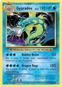 Gyarados - XY - Evolutions - Pokemon card