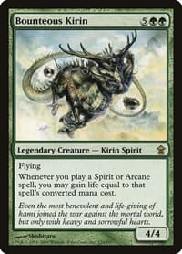 Bounteous Kirin - Saviors of Kamigawa - Magic: The Gathering card