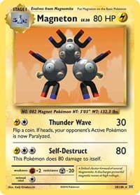 Magneton - XY - Evolutions - Pokemon card