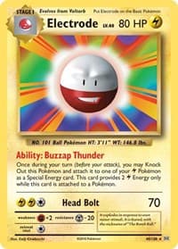 Electrode - XY - Evolutions - Pokemon card