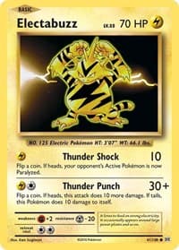 Electabuzz - XY - Evolutions - Pokemon card