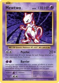 Mewtwo - XY - Evolutions - Pokemon card