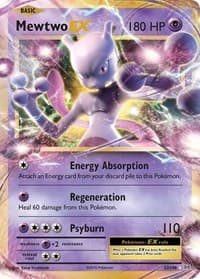 Mewtwo EX - XY - Evolutions - Pokemon card